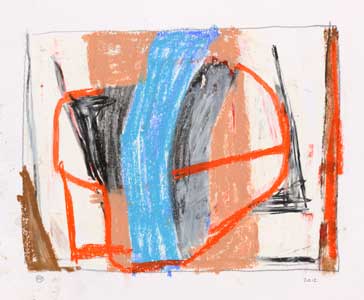 Oil Pastel on Paper 8"x6" 2012